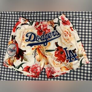 MLB Los Angeles Dodgers Floral AOP Men's Shorts 2XL